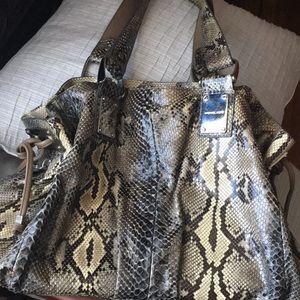 genuine python bag by Michael Kors